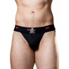 MM The Original Jockstrap Underwear Special Edition REVERSABLE Black/Red 2 inch (T9773)