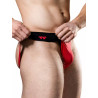 MM The Original Jockstrap Underwear Special Edition REVERSABLE Black/Red 2 inch (T9773)