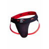 MM The Original Jockstrap Underwear Special Edition REVERSABLE Black/Red 2 inch (T9773)